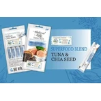 Natural Kitty Creamy Treats Tuna & Chia Seed Ласощі Крем-снек зі смаком тунця та насінням чіа для котів, 4х12 г: ціни та характеристики