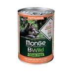 Monge BWild Grain Free Wet Duck Puppy&Junior Консервированный корм из утки с тыквой и кабачками для щенков (кусочки в соусе), 400 г: цены и характеристики