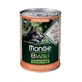 Monge BWild Grain Free Wet Duck Puppy&Junior Консервированный корм из утки с тыквой и кабачками для щенков (кусочки в соусе), 400 г