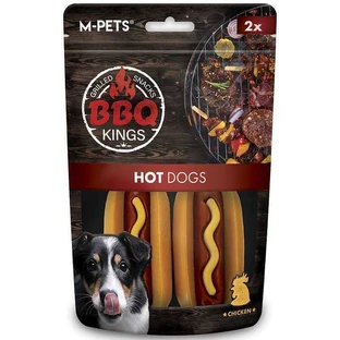 M-Pets Snacks & rawhide BBQ Kings Hot dog Закуска Хот-доги для собак, 135 г