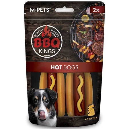 M-Pets Snacks & rawhide BBQ Kings Hot dog Закуска Хот-доги для собак, 135 г: ціни та характеристики