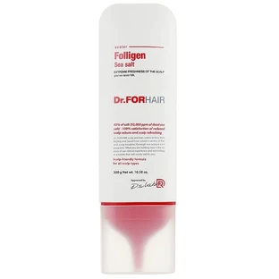 Пилинг для кожи головы Dr.FORHAIR Sea Salt Scaler с частицами соли мертвого моря, 300 мл
