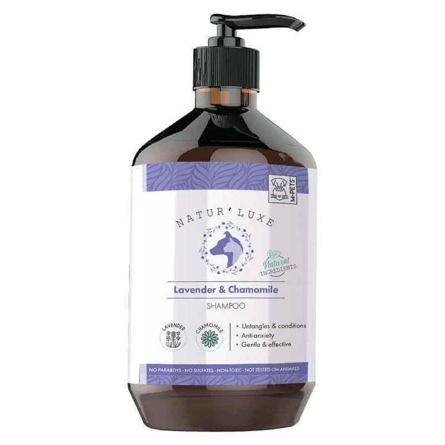M-Pets Natur'Luxe Lavender & Chamomile Shampoo Шампунь з лавандою та ромашкою для собак із чутливою шкірою, 500 мл: ціни та характеристики