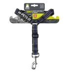M-Pets Hiking Safety Seat belt&Leash Ремень безопасности в автомобиль и поводок для прогулок с собакой, 2,5х34-53 см (Синий): цены и характеристики