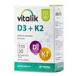 Віталік Д3 + К2 Baum Pharm веганські капсули №30: ціни та характеристики