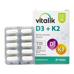 Віталік Д3 + К2 Baum Pharm веганські капсули №30: ціни та характеристики