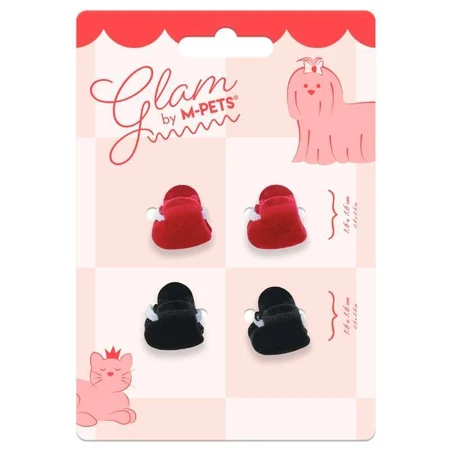 M-Pets Glam Набір шпильок-сердечок для собак, 4 шт: ціни та характеристики