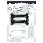 M-Pets Glam Набор шпилек-косточек для собак, 4 шт. (Бело-черный): цены и характеристики