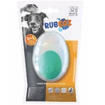 M-Pets Rubeaz Soap Dispenser & Brush Щітка-масажер з диспенсером для купання собак та котів, 11,5х7,5 см (Зелений): ціни та характеристики