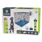 M-Pets Voyager Wire Crate 2 doors Проволочная клетка с 2 дверьми и запатентованным замком Securo lock для собак, XXL (122х76х84 см) (Синий): цены и характеристики