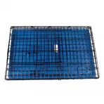 M-Pets Voyager Wire Crate 2 doors Проволочная клетка с 2 дверьми и запатентованным замком Securo lock для собак, XXL (122х76х84 см) (Синий): цены и характеристики