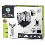M-Pets Voyager Wire Crate 2 doors Дротова клітка з 2 дверима та запатентованим замком Securo lock для собак, XS (46x30x35,6 cм) (Чорний): ціни та характеристики