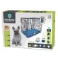 M-Pets Voyager Wire Crate 2 doors Проволочная клетка с 2 дверьми и запатентованным замком Securo lock для собак, M (76х48х53 см) (Синий)