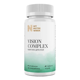 Комплекс для глаз, Vision Complex, My Nutri Week, 120 таблеток