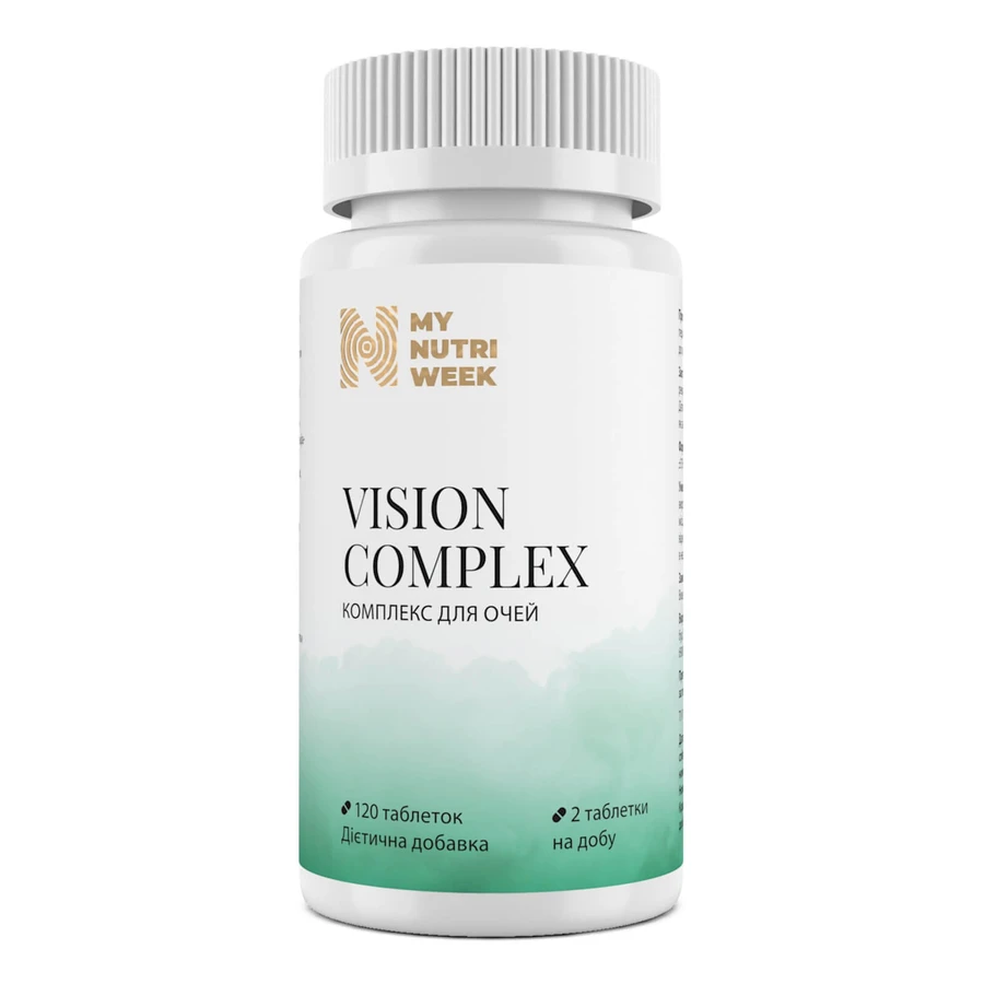 Комплекс для глаз, Vision Complex, My Nutri Week, 120 таблеток: цены и характеристики