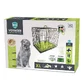 M-Pets Voyager Wire Crate 2 doors  Проволочная клетка с 2 дверьми и запатентованным замком Securo lock для собак, XL (106,5х71х76 см) (Зеленый)