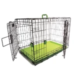 M-Pets Voyager Wire Crate 2 doors Проволочная клетка с 2 дверьми и запатентованным замком Securo lock для собак, XL (106,5х71х76 см) (Зеленый): цены и характеристики