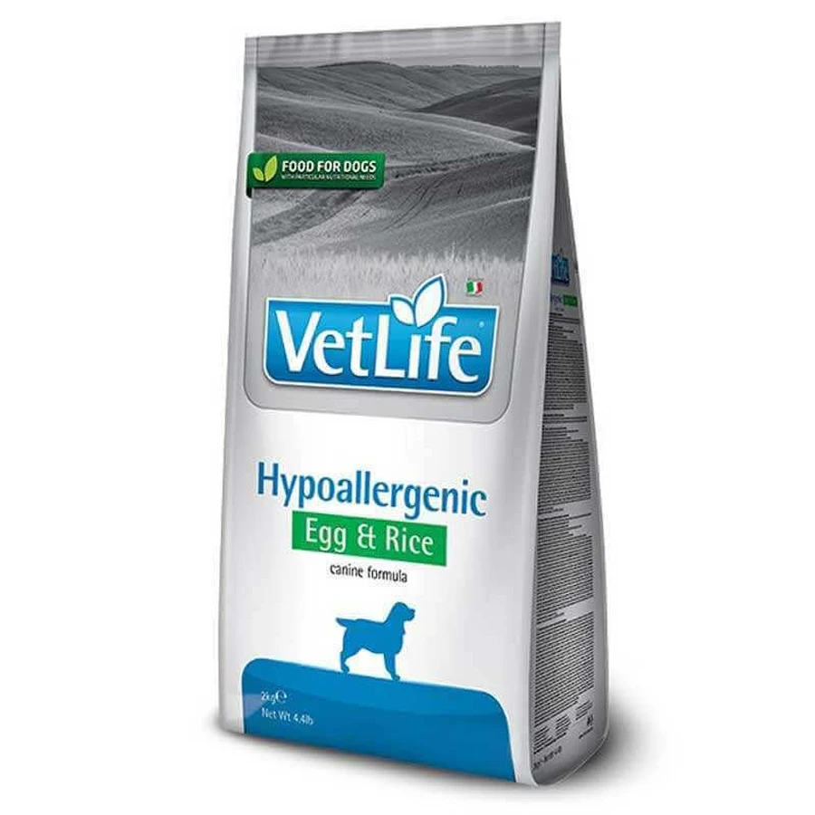 Farmina VetLife Hypoallergenic Fish & Potato – Cухий корм-дієта з яйцями та рисом для собак з харчовою алергією 2 кг: ціни та характеристики