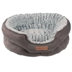 M-Pets Snake Suede Basket Лежак замшевий Зміїна шкіра для собак різних порід та котів, 75х50х25 см: ціни та характеристики
