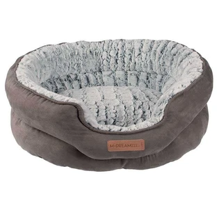 M-Pets Snake Suede Basket Лежак замшевий Зміїна шкіра для собак різних порід та котів, 55х45х23 см