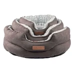 M-Pets Snake Suede Basket Лежак замшевий Зміїна шкіра для собак різних порід та котів, 55х45х23 см: ціни та характеристики