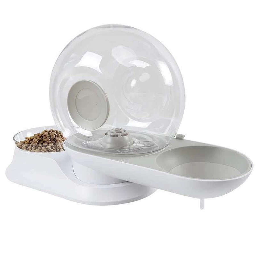 M-Pets Snail Combi Food&Water Dispenser Диспенсер Снэйл Комби для еды и воды котам и собакам, 2,8 л: цены и характеристики
