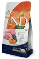 Farmina N&amp;D Pumpkin Neutered, Lamb, Pumpkin and Blueberry Adult - Беззерновий сухий корм з ягням, гарбузом і чорницею для стерилізованих котів 1,5 кг