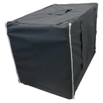M-Pets Serenity Cover for wire crate Тканинний чохол для клітки, XL (107,5x72x77 см) (Сіро-чорний): ціни та характеристики