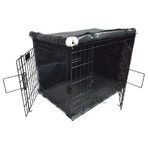 M-Pets Serenity Cover for wire crate Тканинний чохол для клітки, М (77x49x54 см) (Сіро-чорний): ціни та характеристики