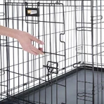 Ferplast (Ферпласт) DOG-INN - Клітка сталева для собак, 108,5x72,7x75,8 см (Чорний): ціни та характеристики