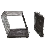 Ferplast (Ферпласт) DOG-INN - Клітка сталева для собак, 108,5x72,7x75,8 см (Чорний): ціни та характеристики