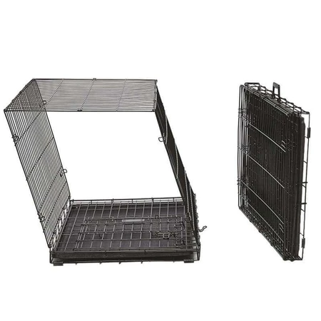Ferplast (Ферпласт) DOG-INN - Клітка сталева для собак, 108,5x72,7x75,8 см (Чорний): ціни та характеристики