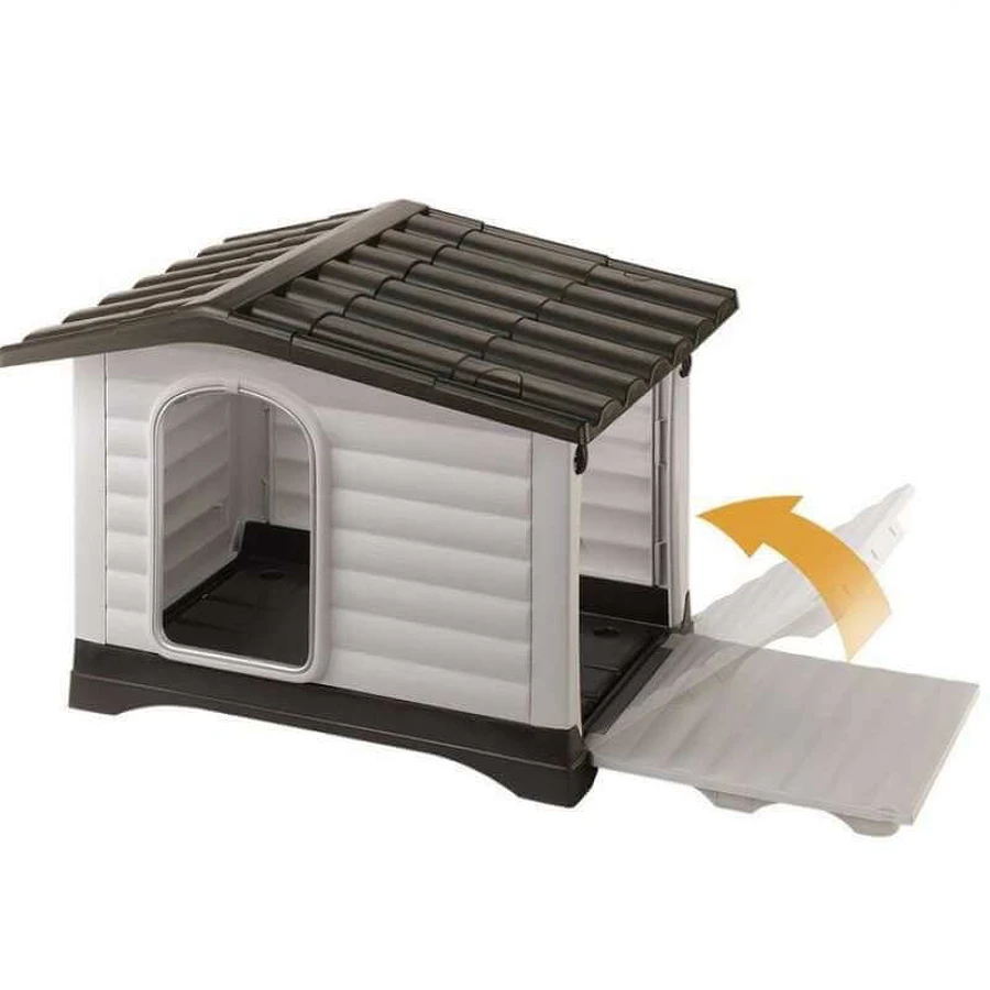 Ferplast (Ферпласт) Dogvilla - Будка пластикова для собак, 73x59x53 см: ціни та характеристики
