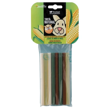 Ferplast (Ферпласт) Goodb Tin & Nat Roden Stick - Жувальна іграшка для гризунів, 8 шт./уп.: ціни та характеристики