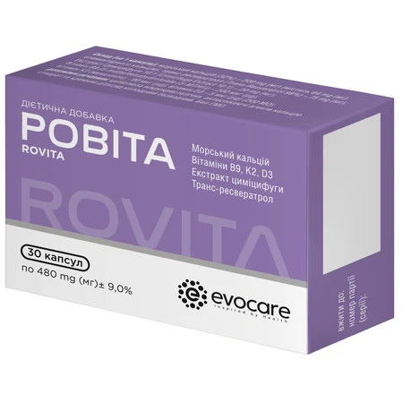 Ровита Evocare Rovita капсулы, №30: цены и характеристики