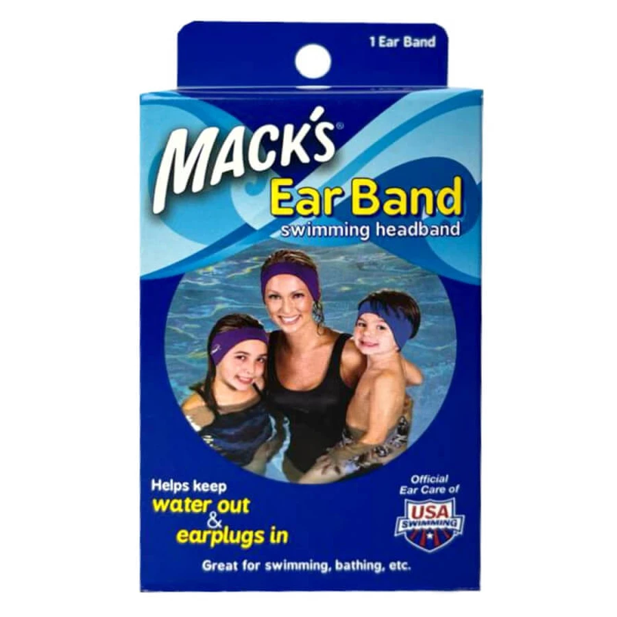 Плавальна пов'язка на голову MACK`S Ear Band: ціни та характеристики