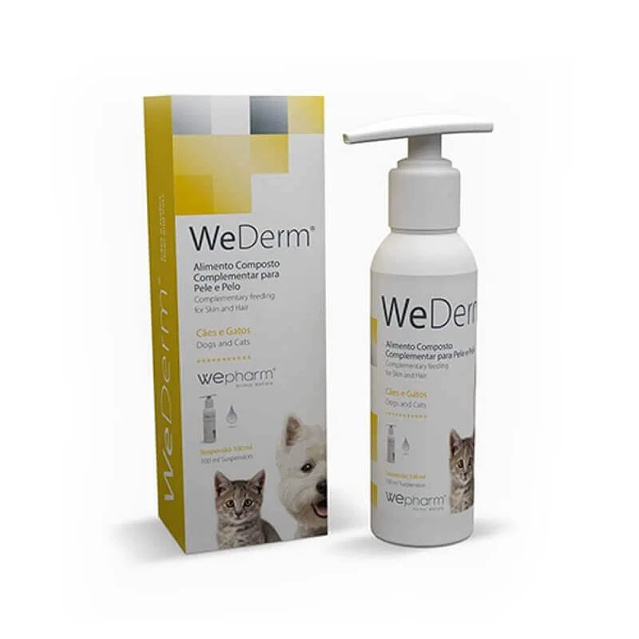 Дерматологическая добавка для собак и кошек WeDerm, 100 мл, WePharm: цены и характеристики