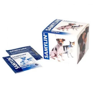 Харчова добавка для собак та котів до 10 кг Samylin Small Breed, 30 пакетиків, VetPlus
