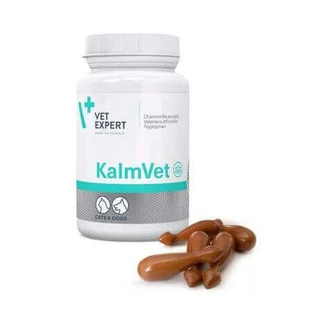Добавка для снятия стресса KalmVet 150 мг Twist-Off, 60 капсул, ВетЭксперт
