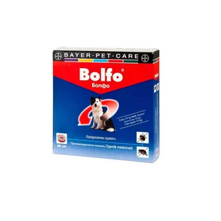 Ошейник для собак Bolfo 70 см, 1 штука, Bayer Vet