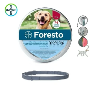 Нашийник Foresto Collar Антипаразитарний нашийник для великих собак, 1 шт, Bayer Vet