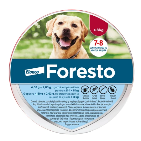 Нашийник Foresto Collar Антипаразитарний нашийник для великих собак, 1 шт, Bayer Vet: ціни та характеристики
