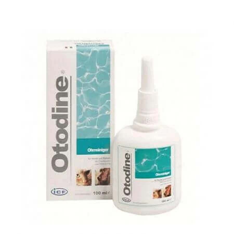 Вушний розчин для собак та котів Отодин, 100 мл, ICF: ціни та характеристики