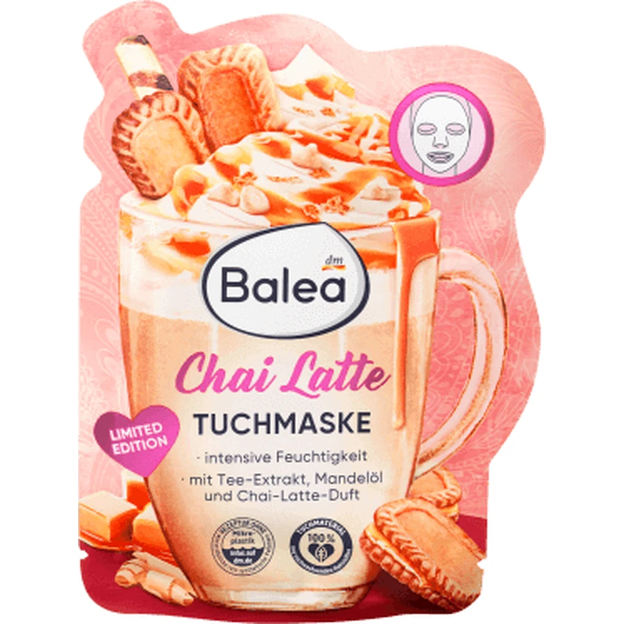 Маска для лица Balea Chai Latte, 1 шт.: цены и характеристики
