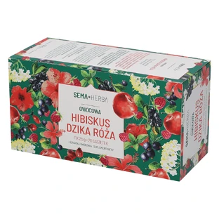 SEMA Herba Гибискус и шиповник Фикс, 2,5 г x 20 пакетиков СРОК ДАТА
