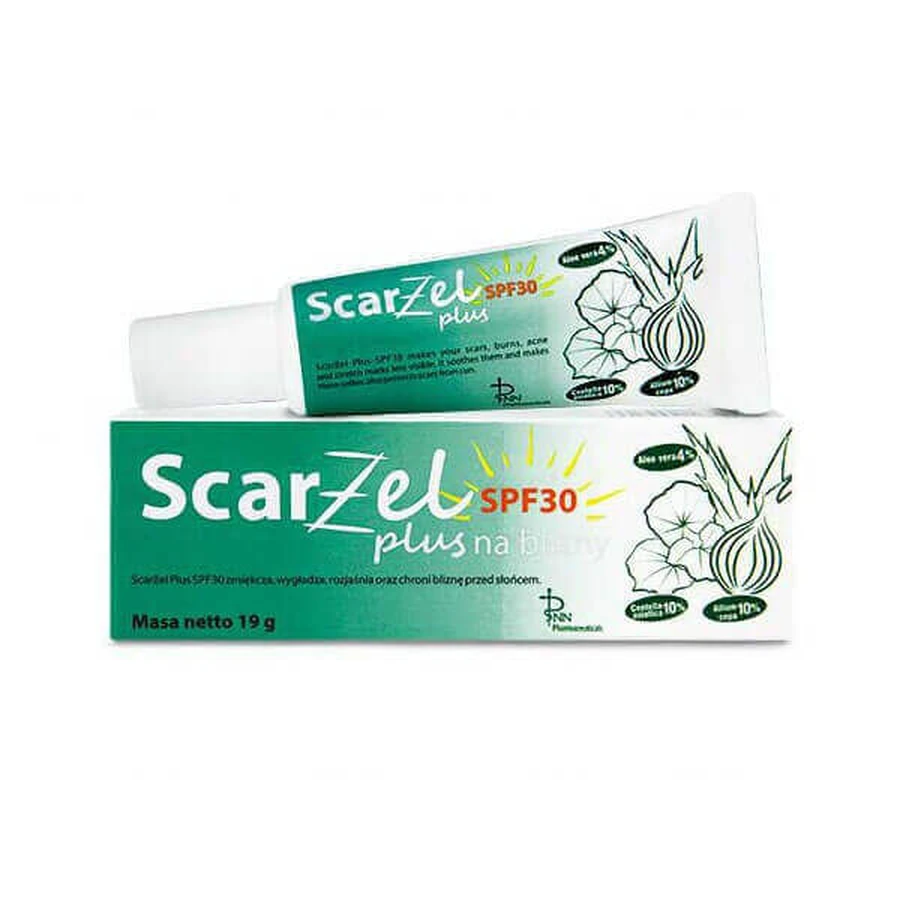 ScarŻel Plus, крем-гель от шрамов, SPF 30, 19 г.: цены и характеристики