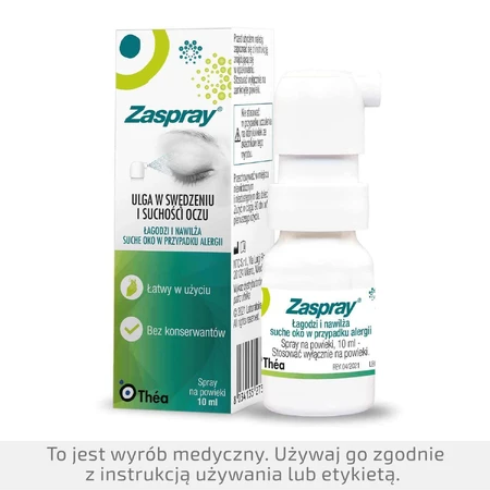 Zaspray, успокаивающий спрей для век, 10 мл: цены и характеристики