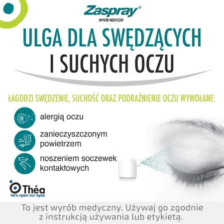 Zaspray, успокаивающий спрей для век, 10 мл: цены и характеристики