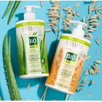 Eveline Cosmetics Bio Органічний, зміцнюючий та омолоджуючий лосьйон для тіла, вівсяне молочко, 650 мл: ціни та характеристики