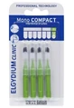 Elgydium Clinic Mono Compact 6 Зелена зубна щітка 2,2 мм, 4 шт.